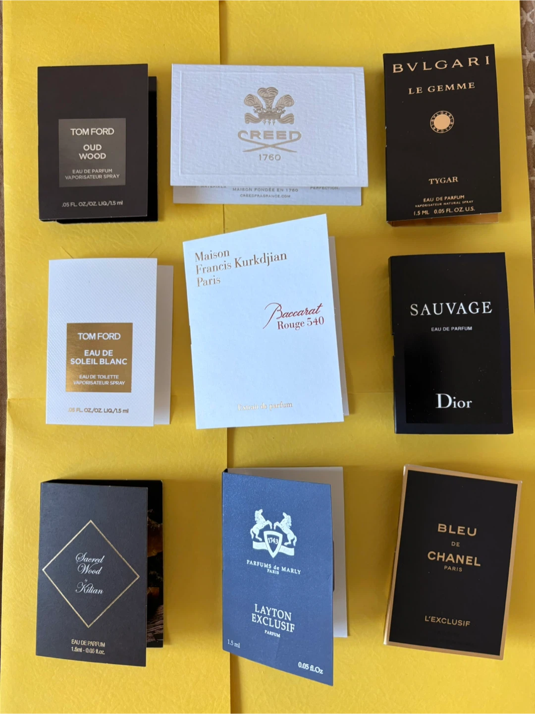 Men’s Luxury Fragrance Sample