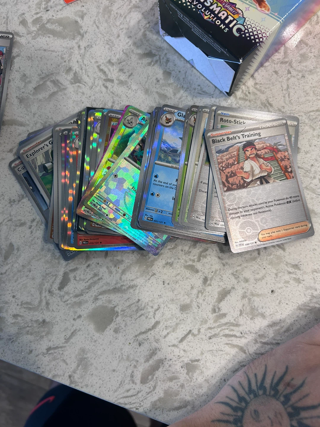 Pokémon S&V Prismatic Evolutions HOLO/Reverse holo - photo 3