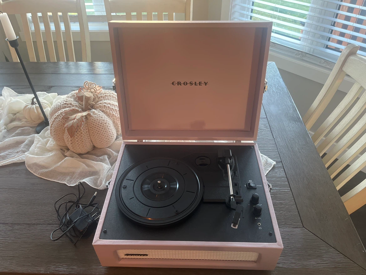 Crosley Cruiser Portable Turntable - Pink - photo 2