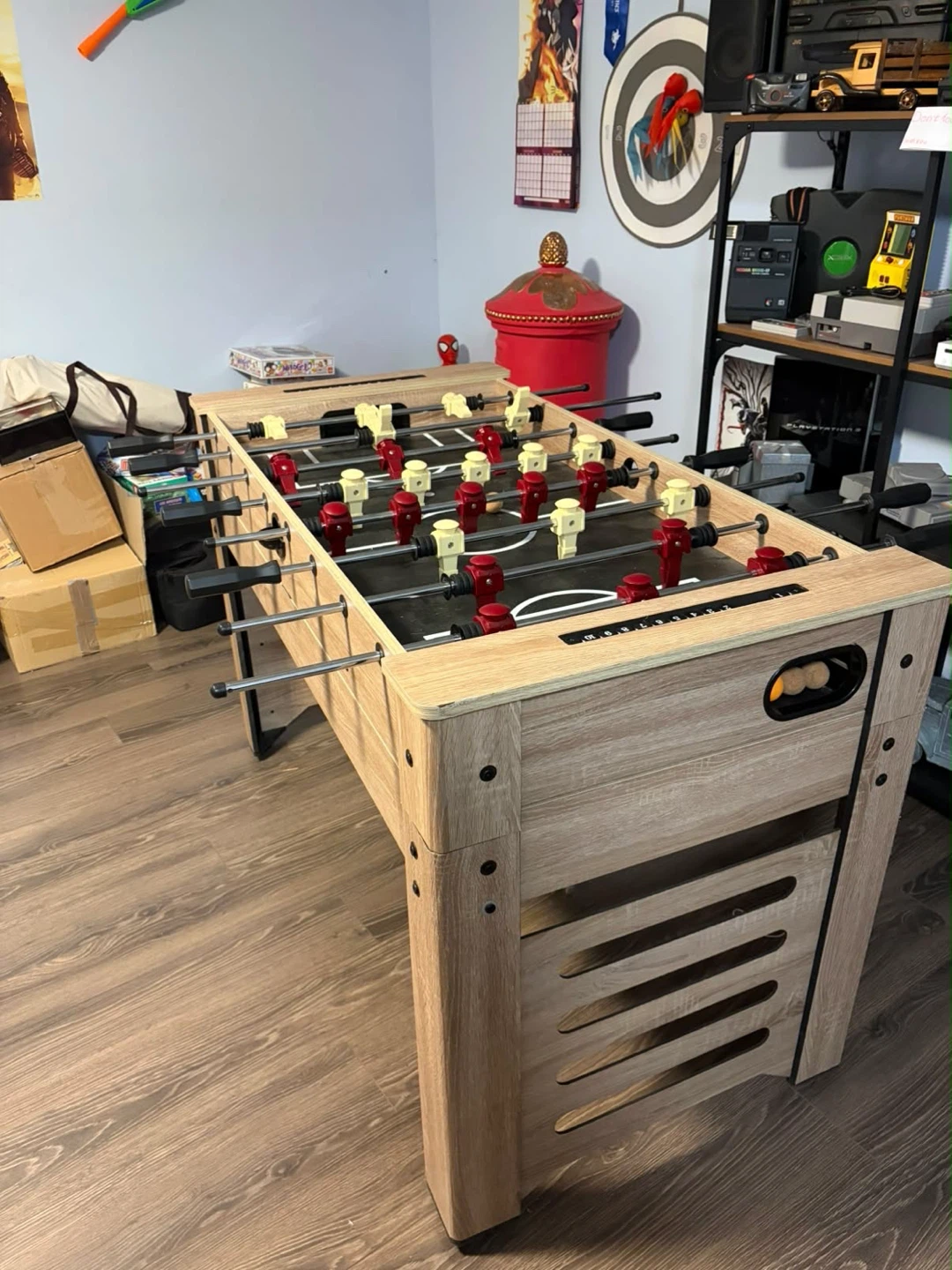 2-in-1 Combo Foosball and Pool Table - photo 2
