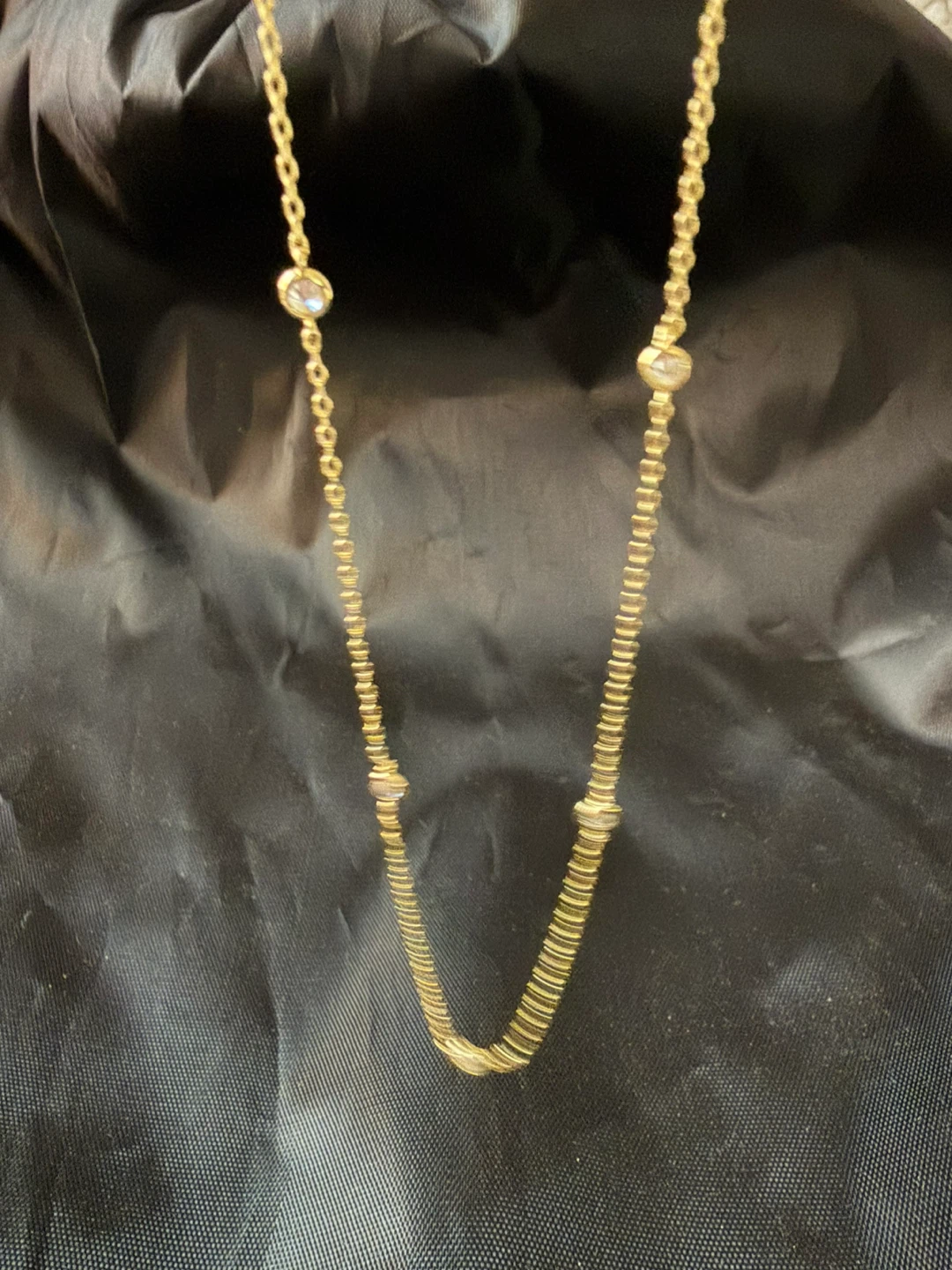 PAVOI Gold Tone Cubic Zirconium Station Necklace - photo 2