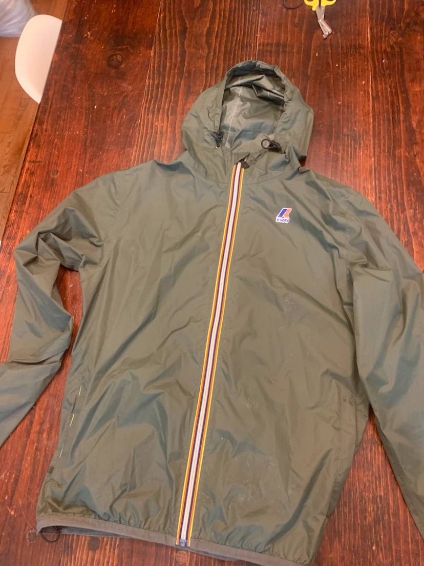 K-Way 3.0 Rain Jacket Green