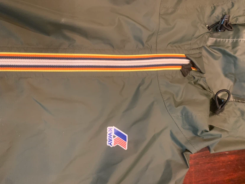 K-Way 3.0 Rain Jacket Green - photo 3