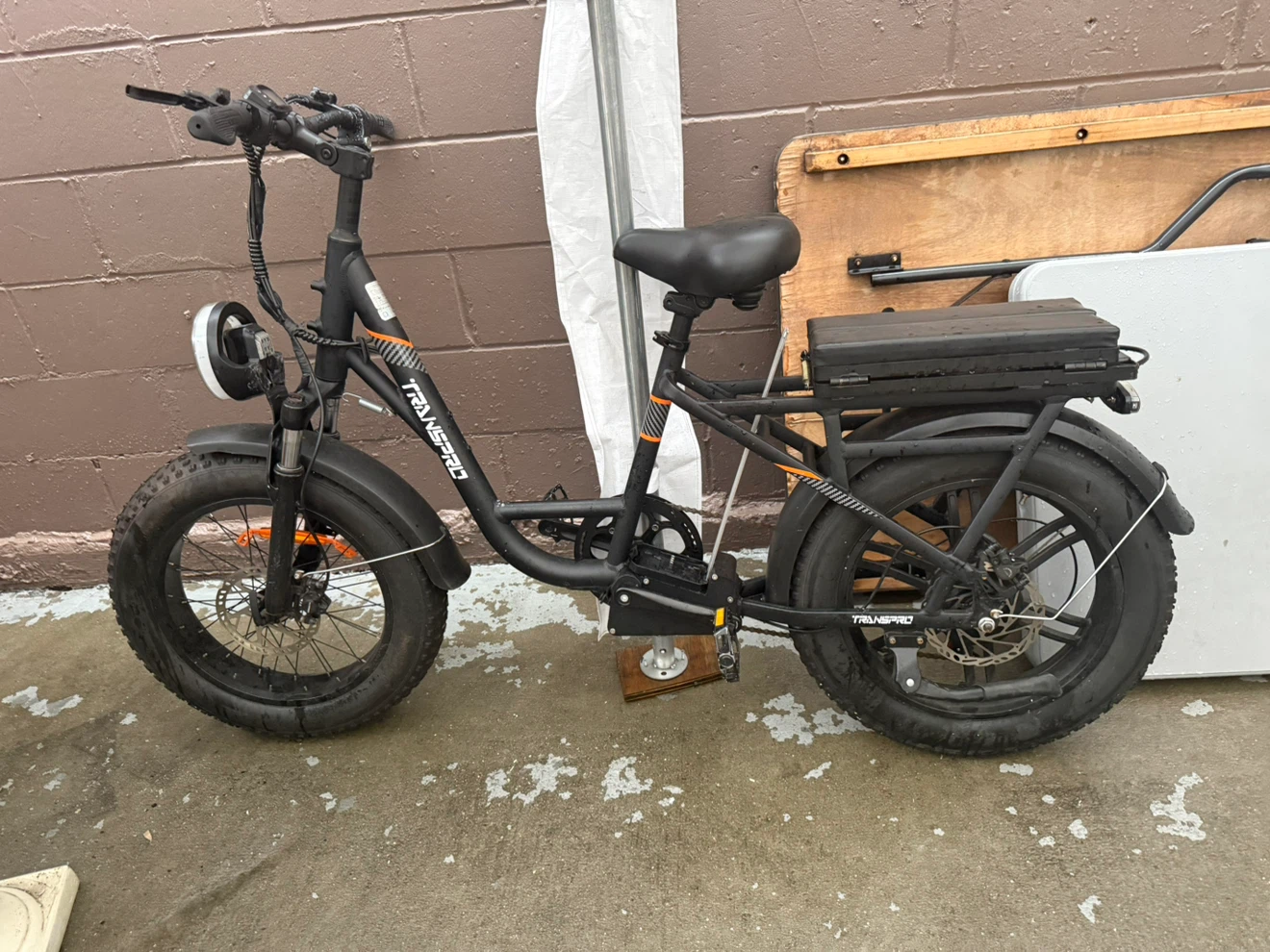 Transpro Electric Fat Tire Bicycle