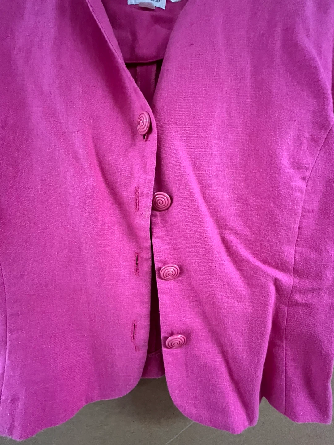 Ladies  Debora Kuchme Pink Jacket Size 4 - photo 2