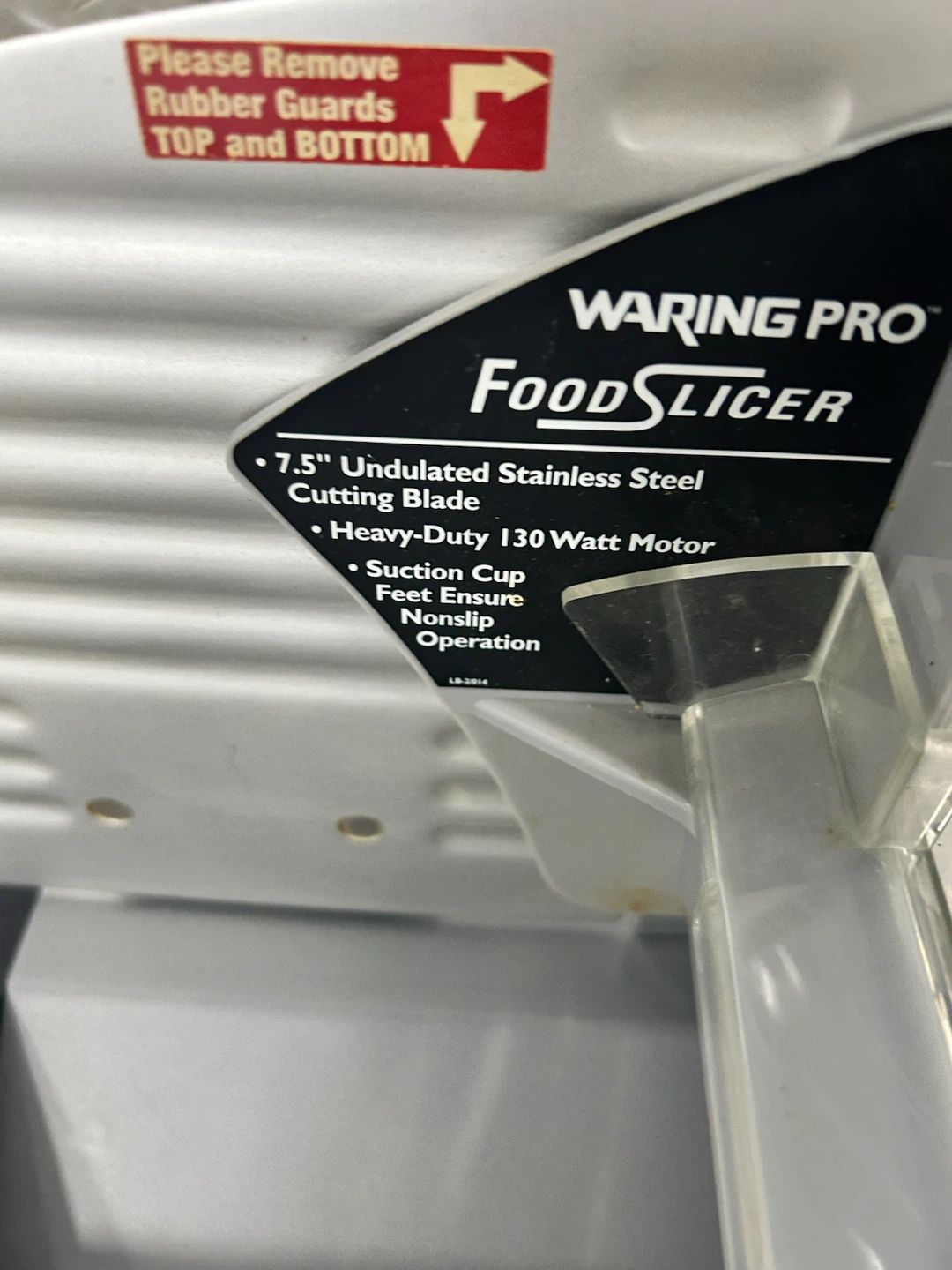 Waring Pro Food Slicer - photo 2