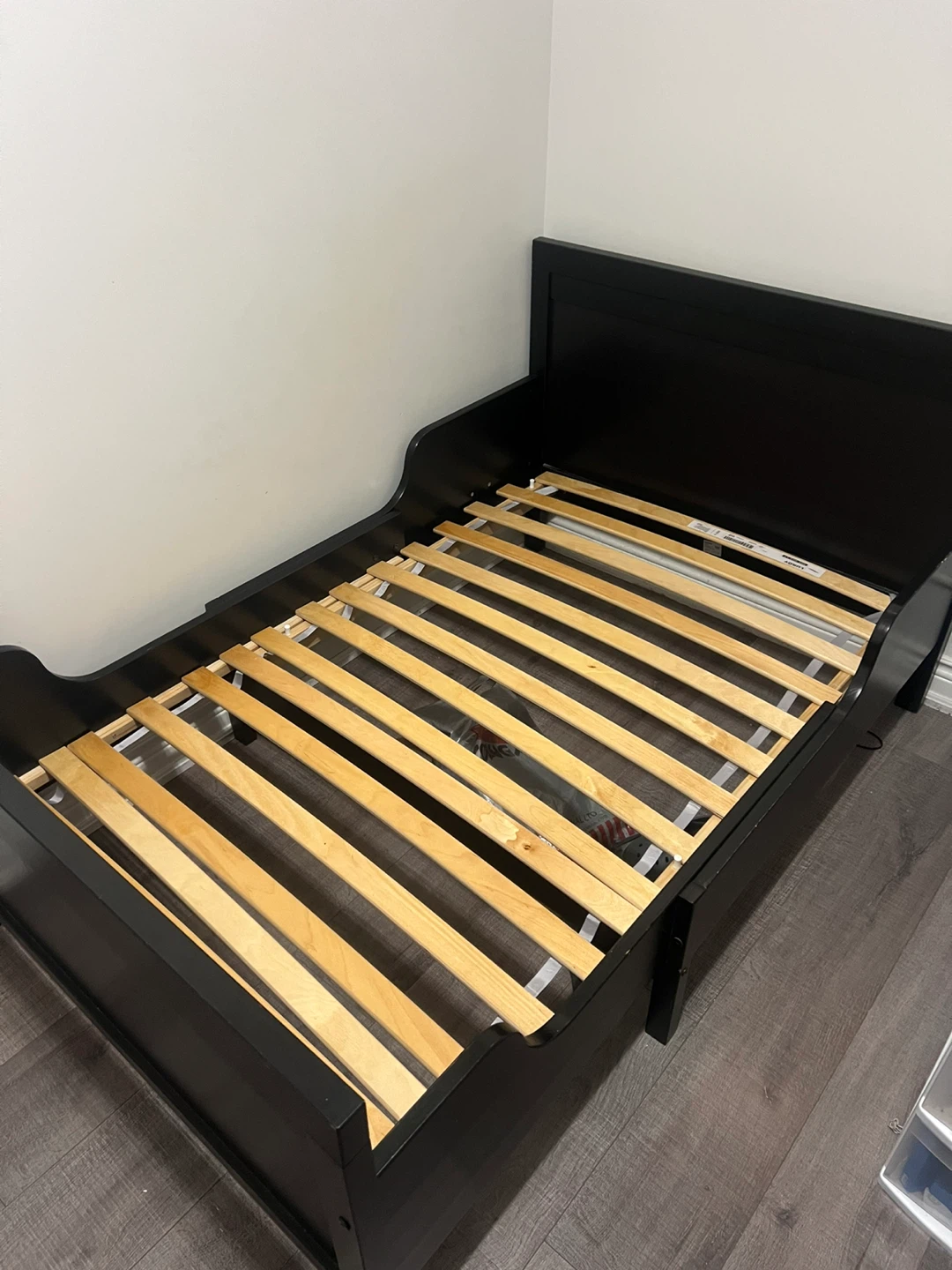 IKEA SUNDVIK Extendable Bed Frame – Black | Great Condition