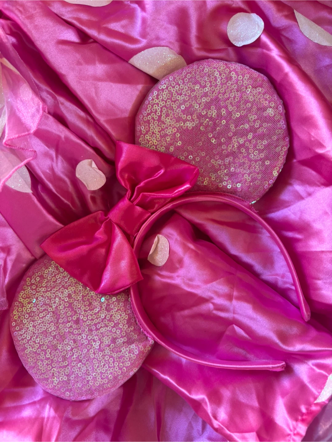 LU Disney Minnie Mouse Dress and Ears Set - photo 2