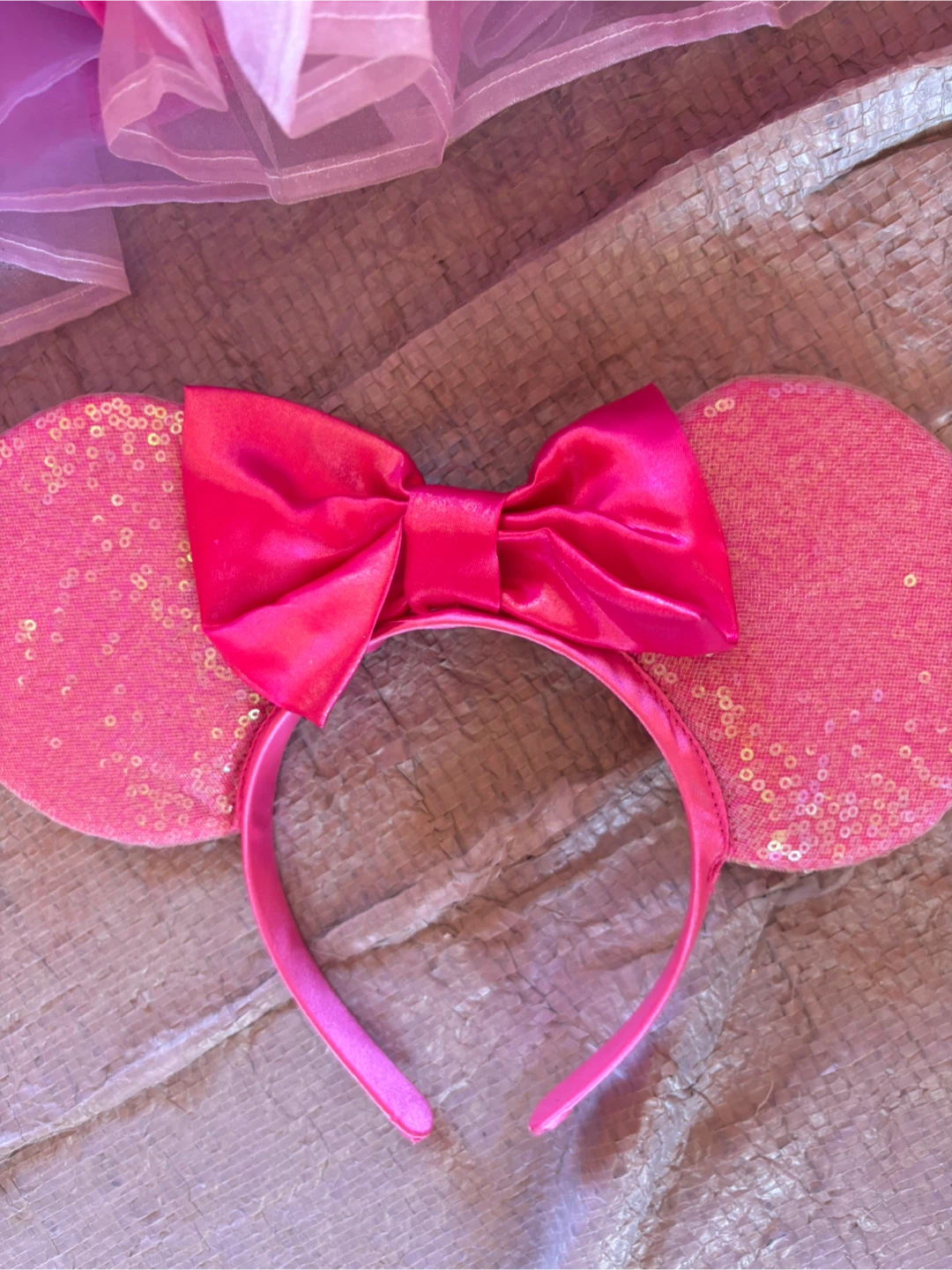 LU Disney Minnie Mouse Dress and Ears Set - photo 3