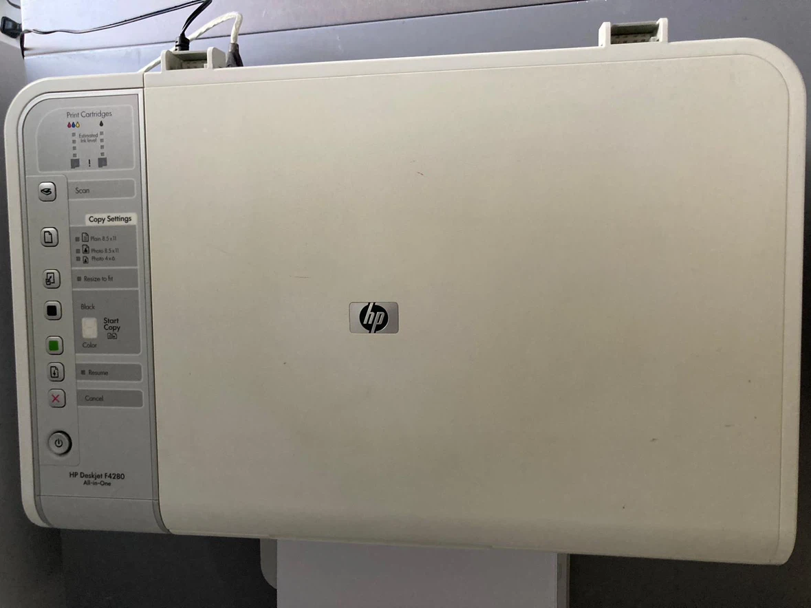HP Deskjet F4280 All-in-One Printer - photo 3