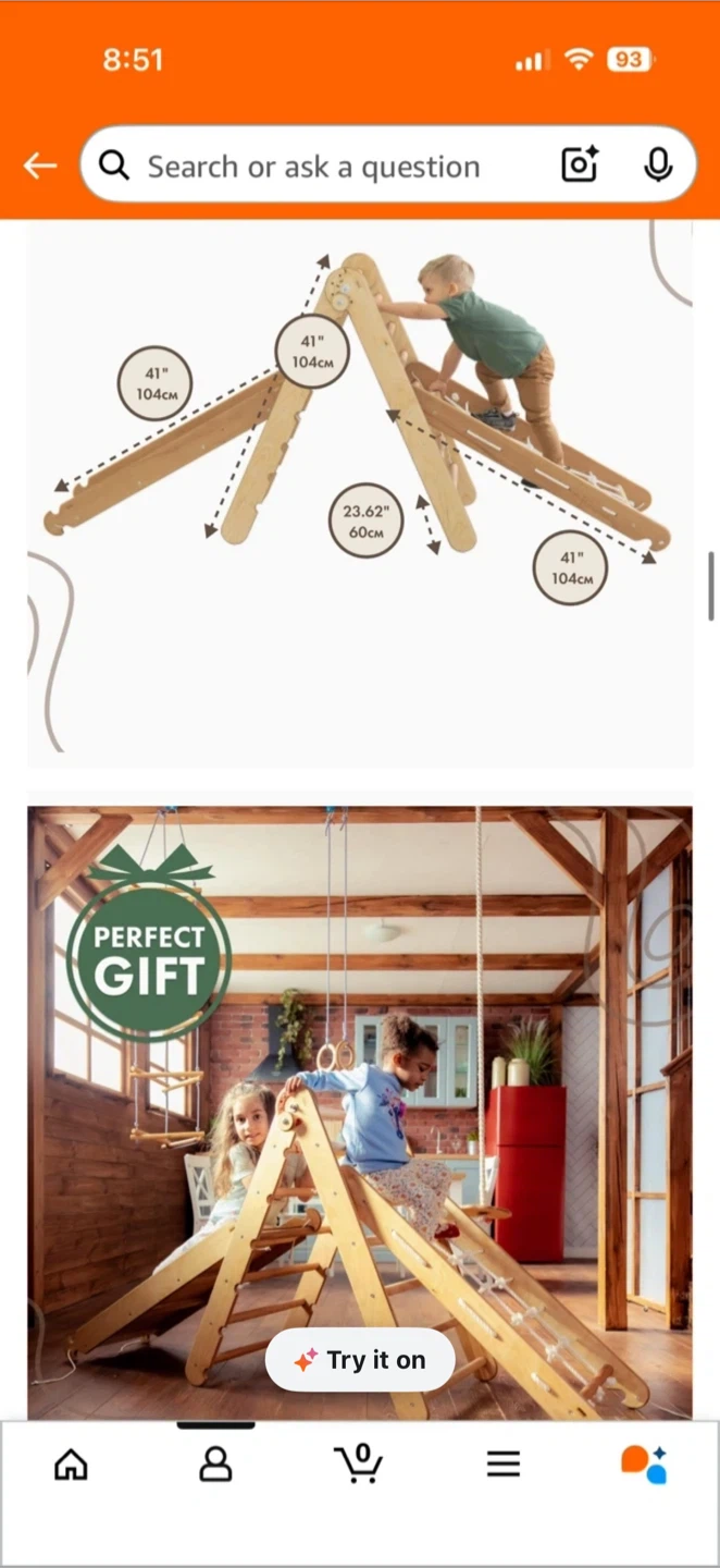Goodevas 3-Piece Pikler Climbing Gym - photo 3