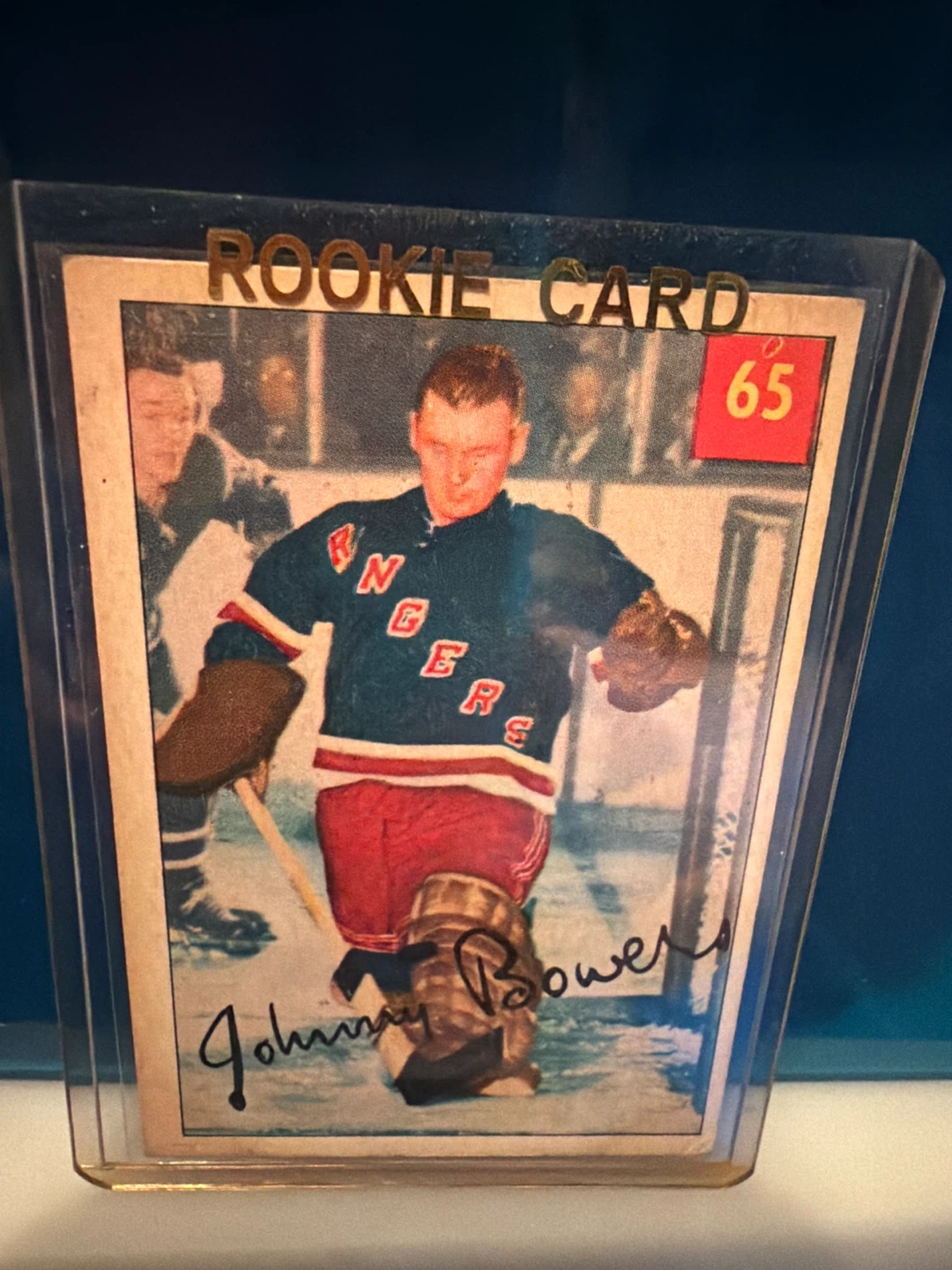 Johnny Bower Rookie Card 65