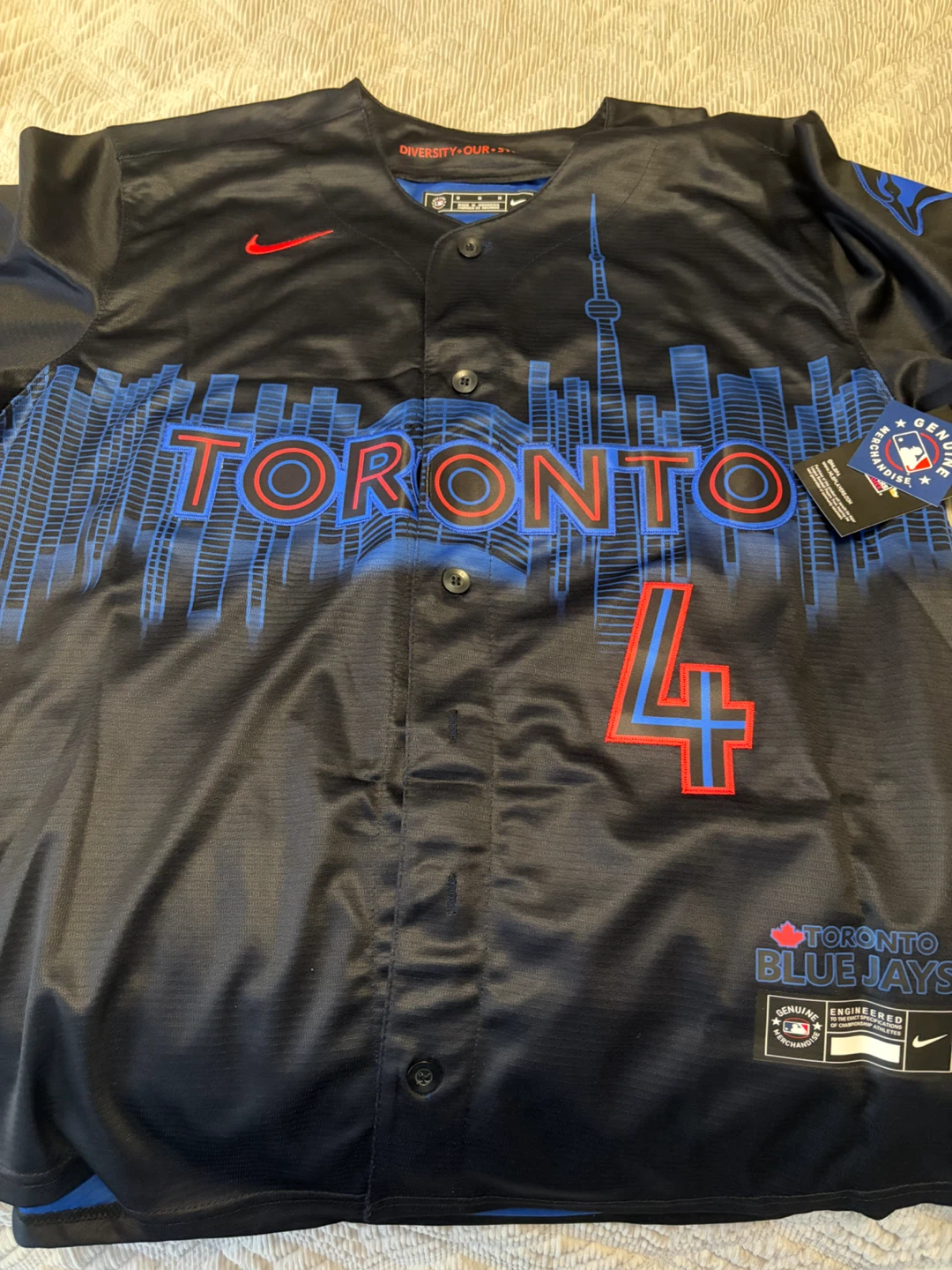 George Springer City Connect Jersey