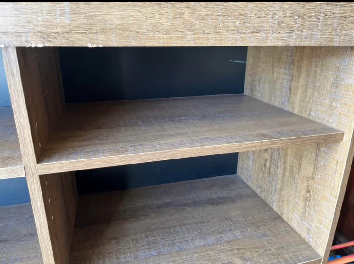 Bookshelf headboard for twin or double bed - photo 3