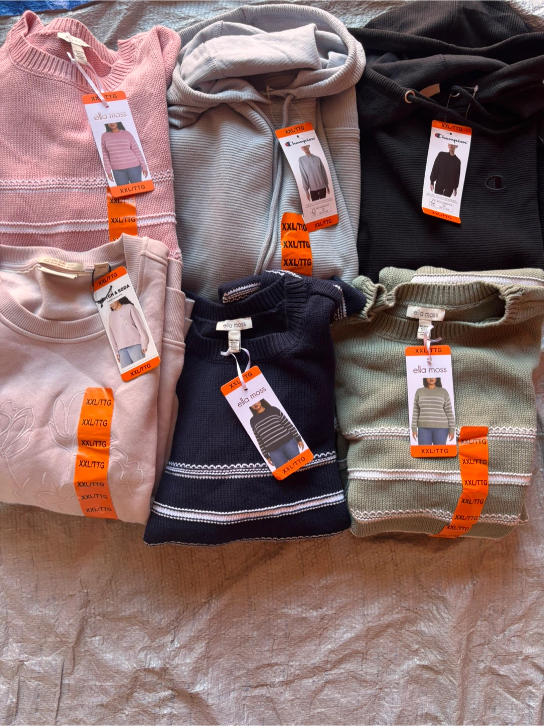 Assorted Brand Name Sweaters and Hoodies
