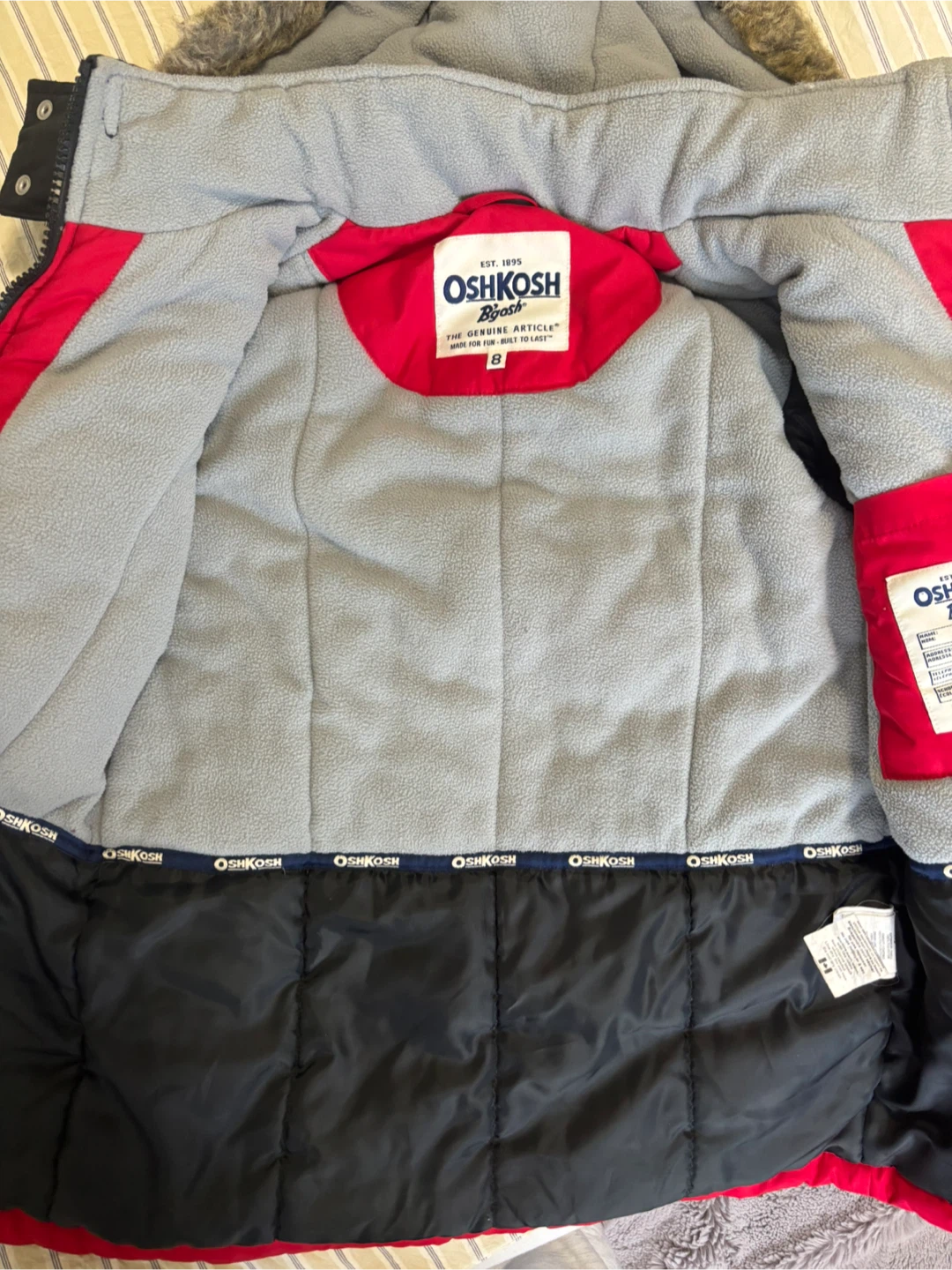 OshKosh B'gosh winter coat, size 8 - photo 5