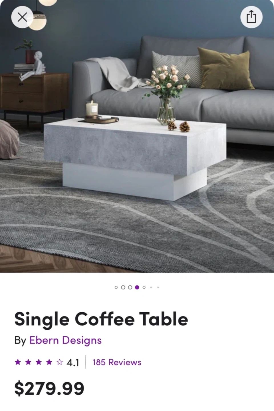 Ebern Designs Coffee Table - photo 3