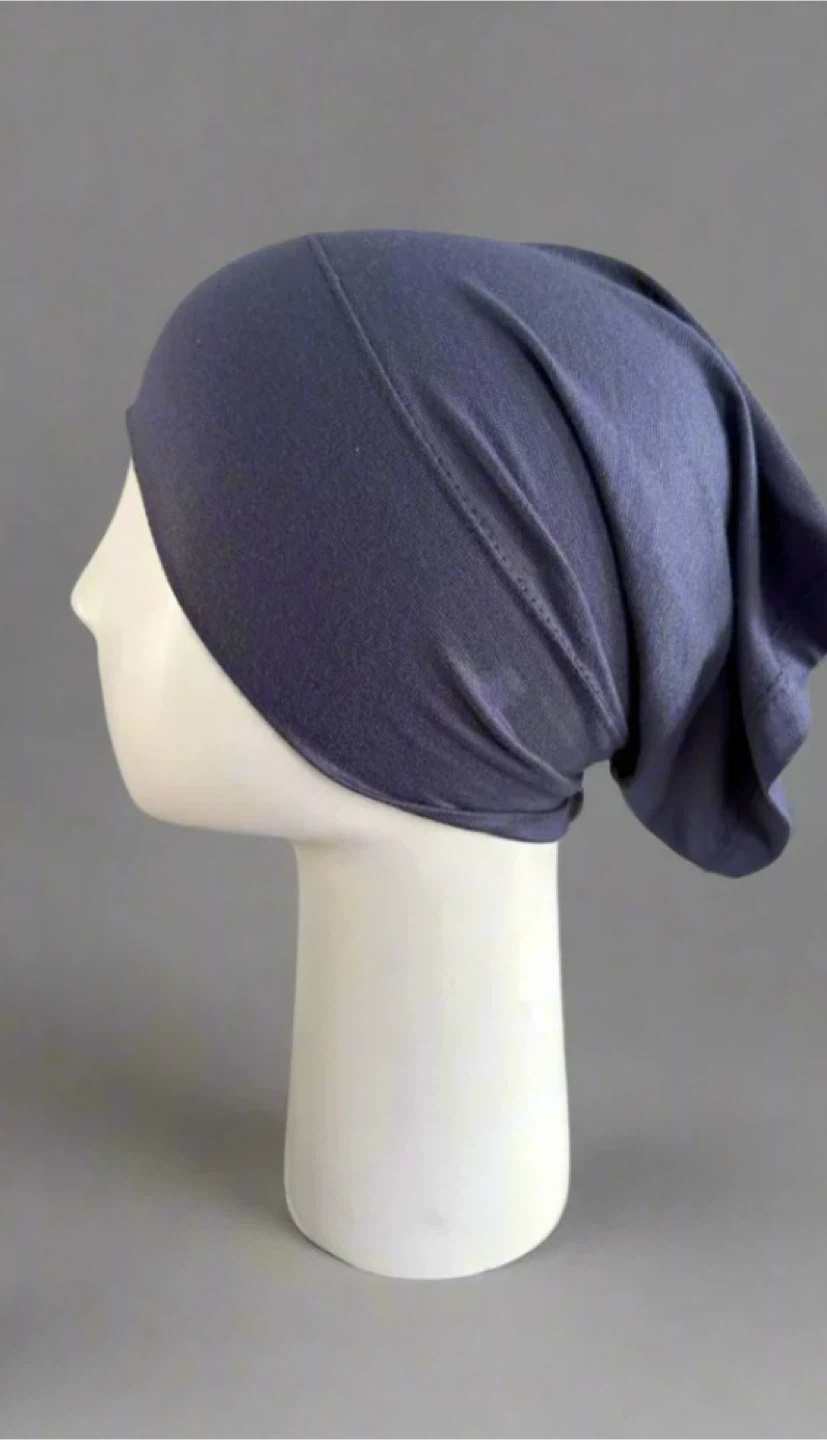Lightweight cotton jersey beanie