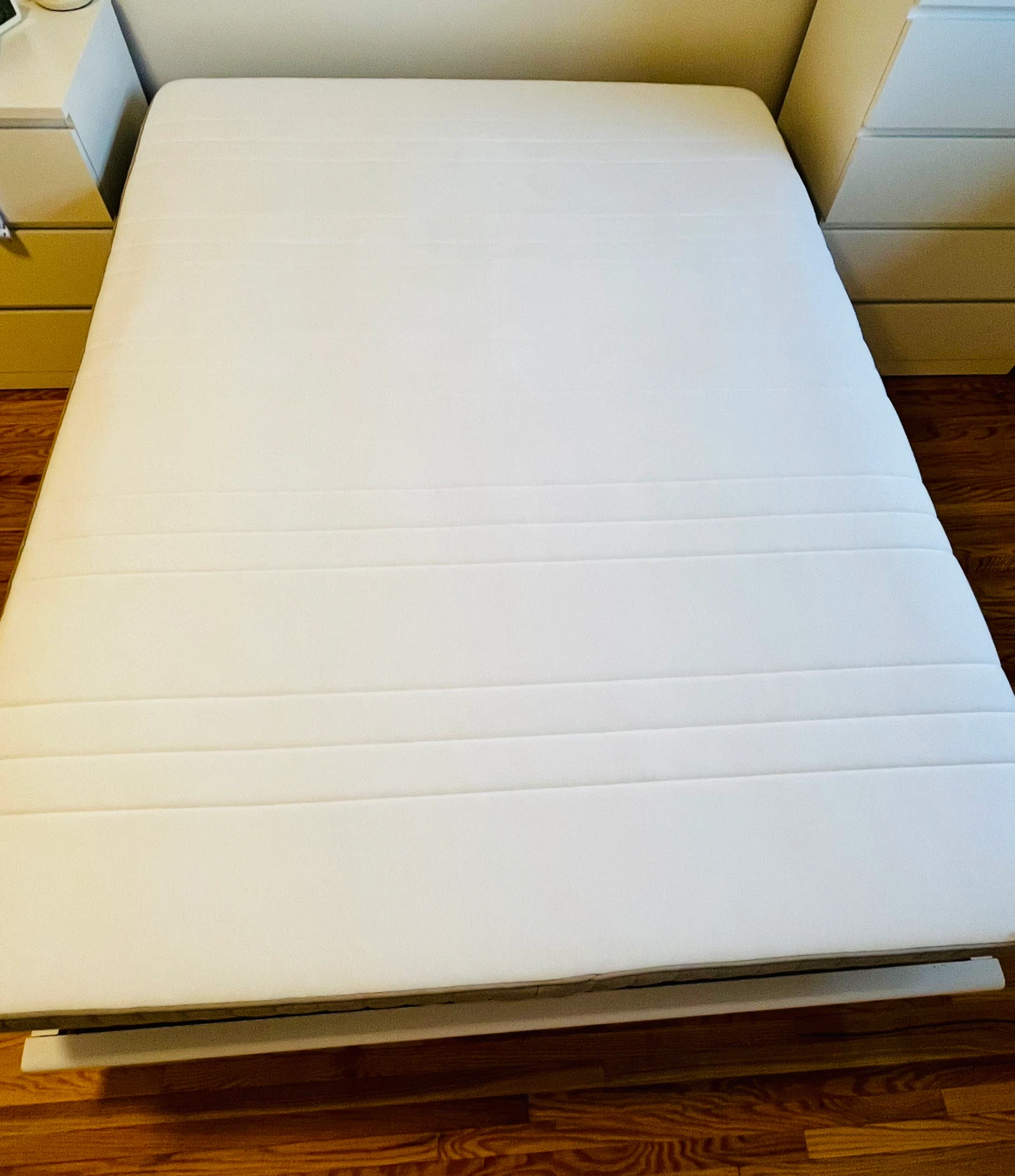 IKEA Queen Mattress-Box Spring-Platform with Storage