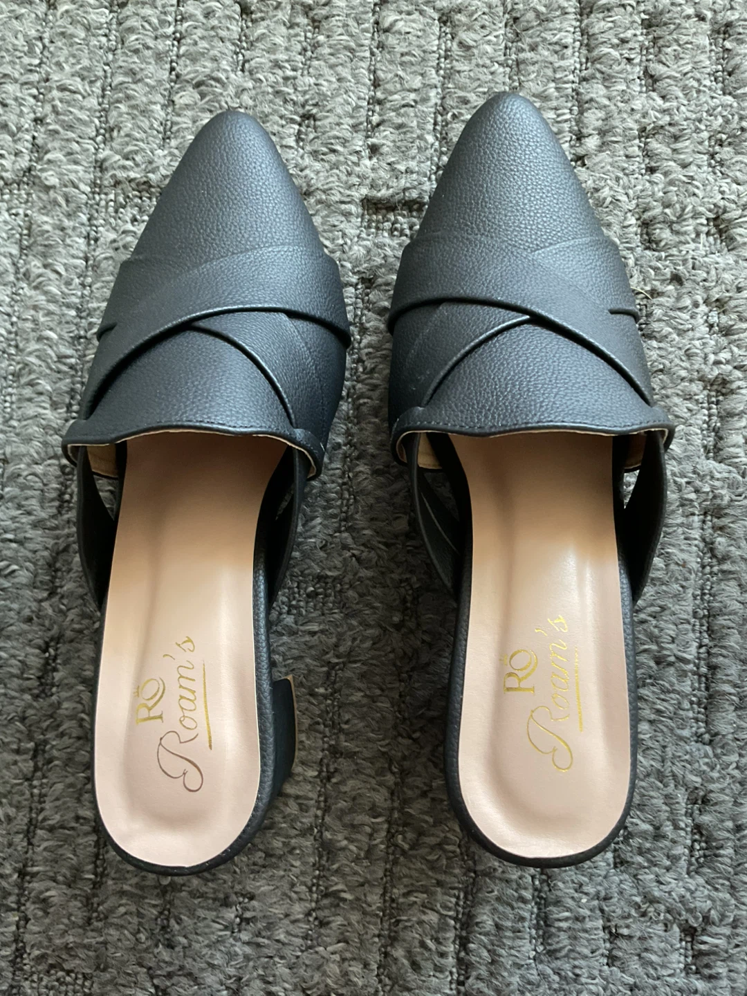 Roam's Black Mules - Size 38 - photo 2