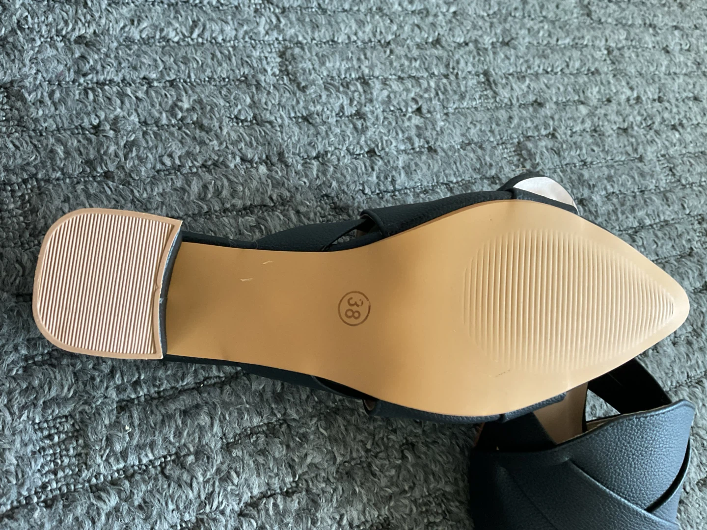 Roam's Black Mules - Size 38 - photo 3
