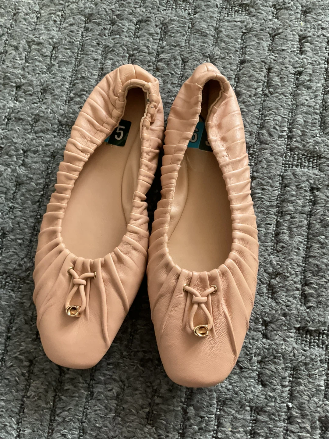 Coach Leather Ballet Flats
