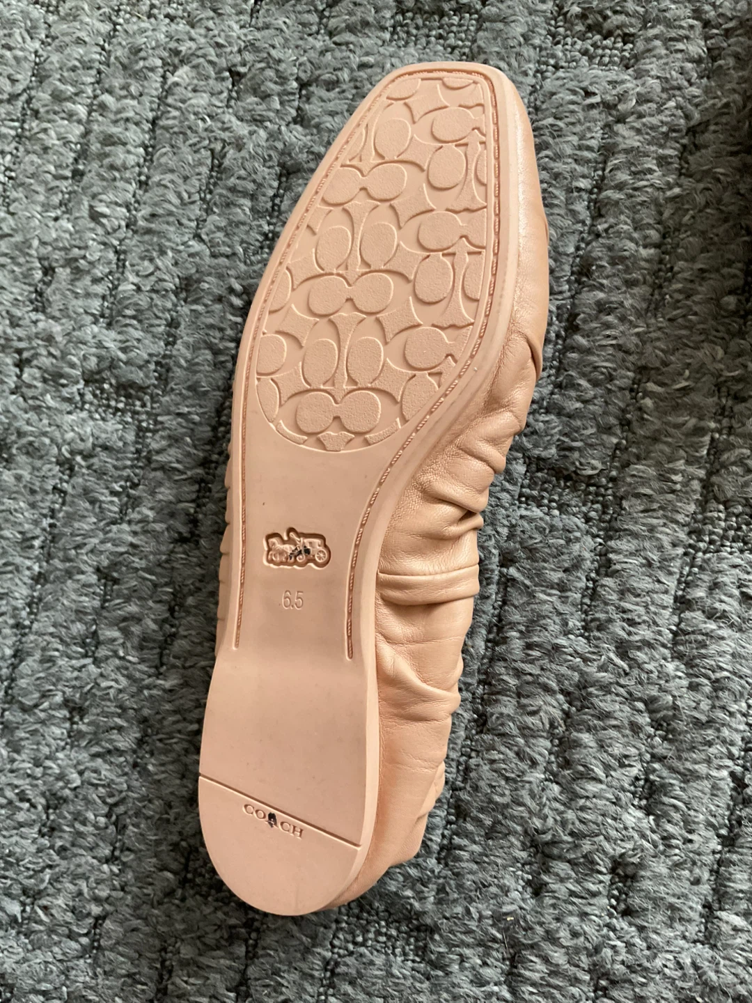 Coach Leather Ballet Flats - photo 2
