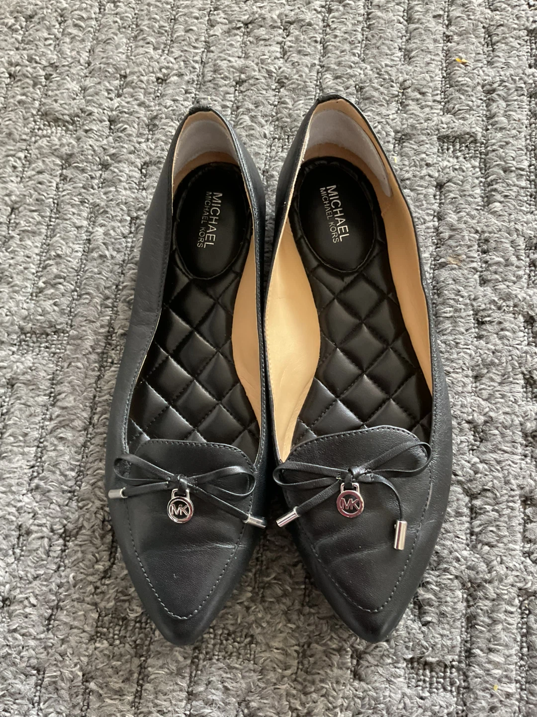 Michael Kors black flats