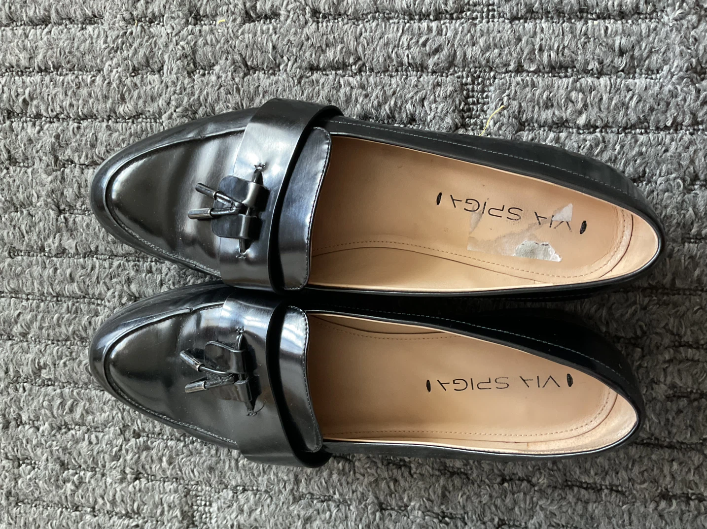 Via Spiga Black Tassel Loafers - photo 2