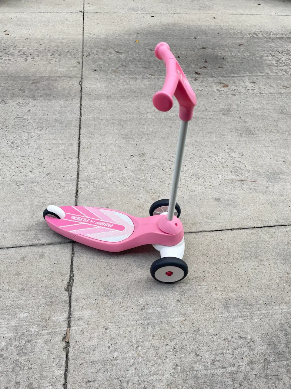 Pink Radio Flyer Toddler Scooter