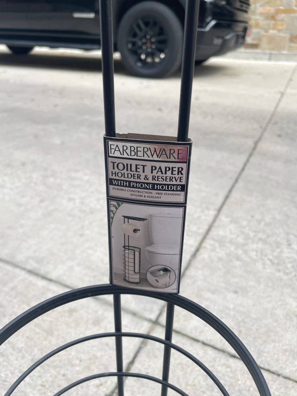 Farberware Toilet Paper Holder and Reserve - photo 2