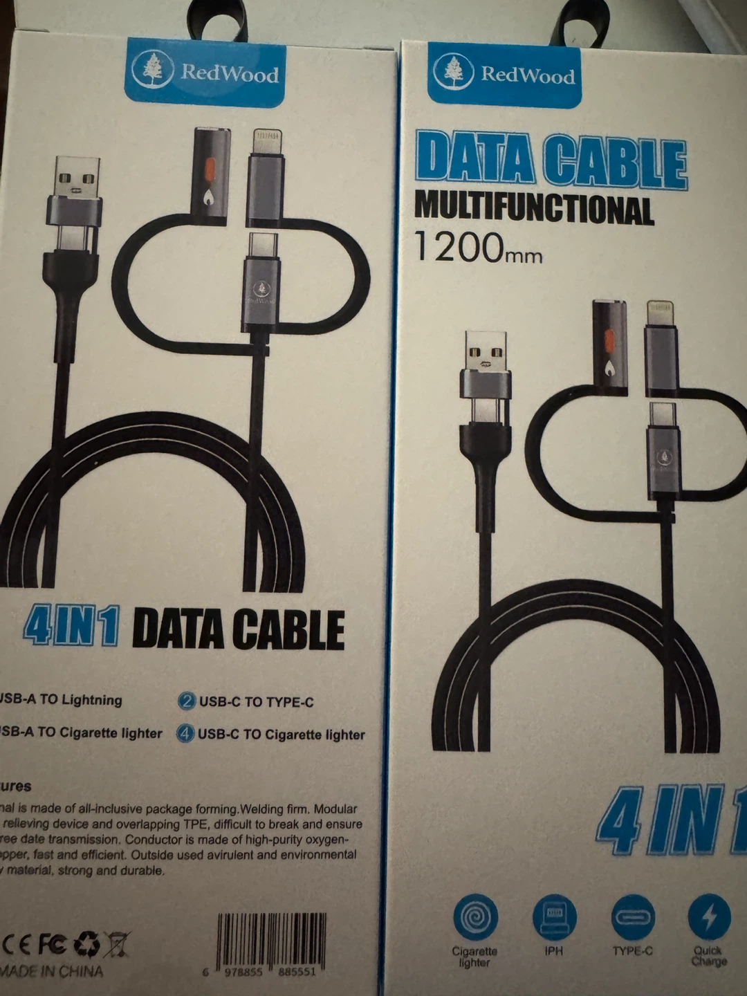 RedWood 4-in-1 Multifunctional Data Cable - photo 2