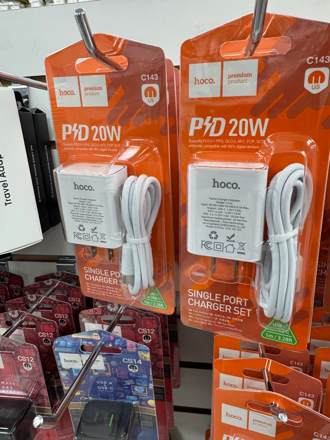 Hoco C143 20W PD Charger Set - photo 2