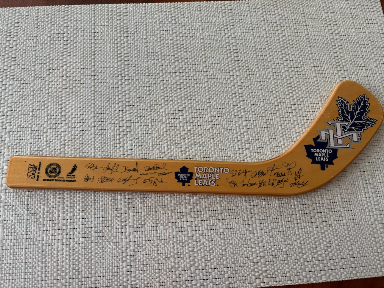 Souvenir hockey stick by NHL