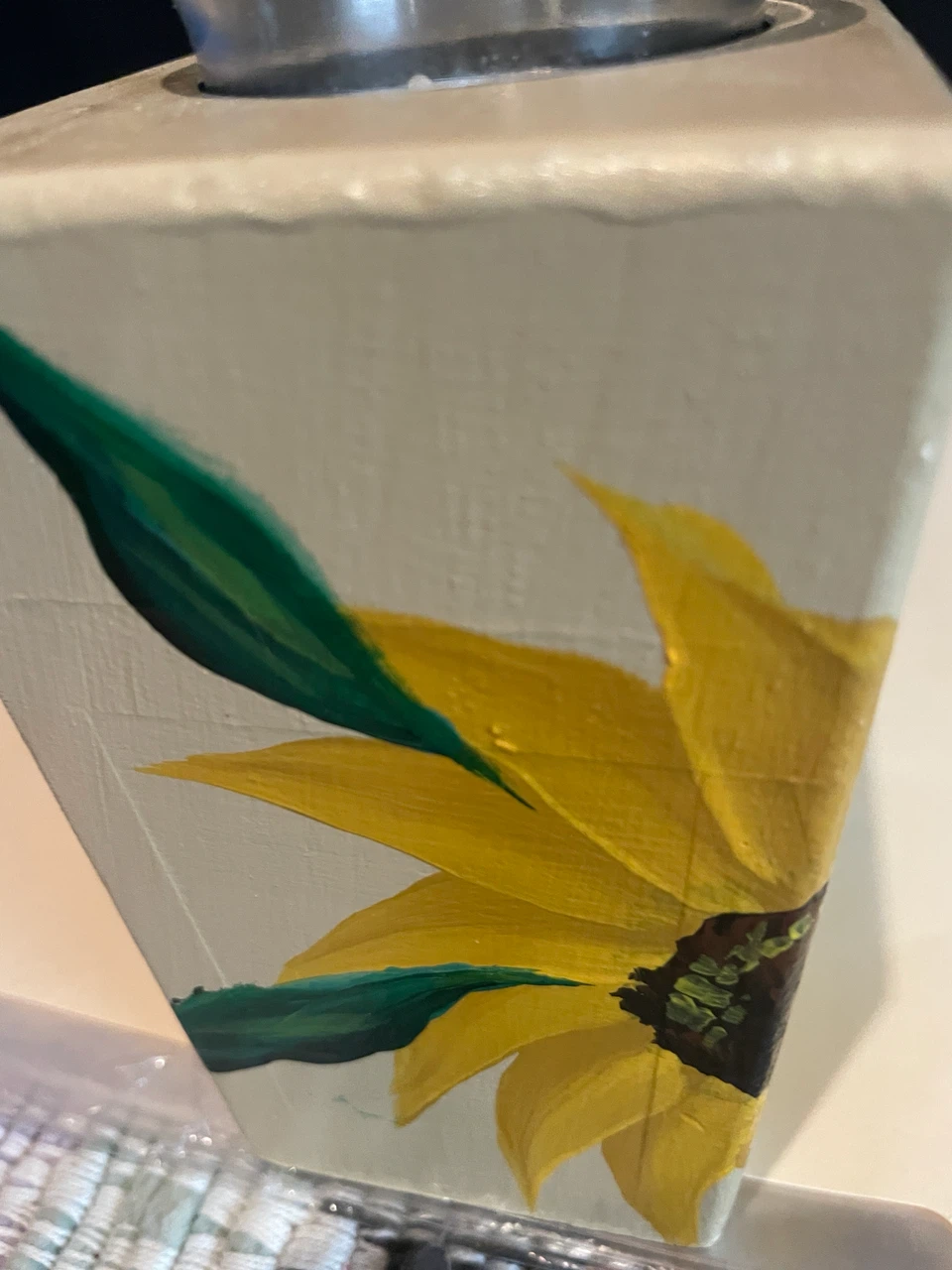Handpainted NEW Tealight Holder - photo 3