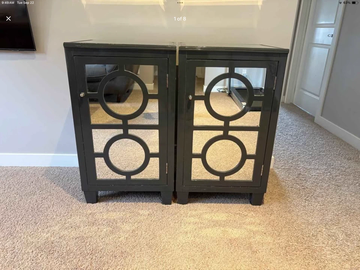 2 Cabinet Side Table - photo 2