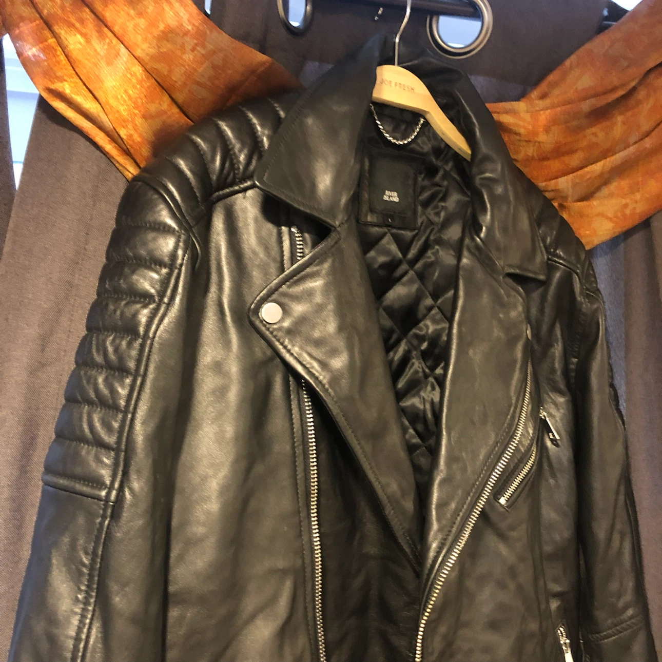 River Island Black Biker Jacket - photo 2