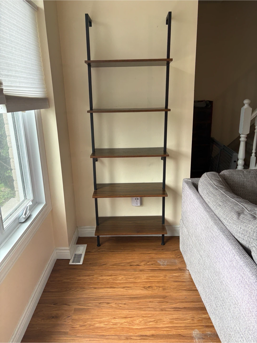 5-Tier Industrial Ladder Shelf - photo 2