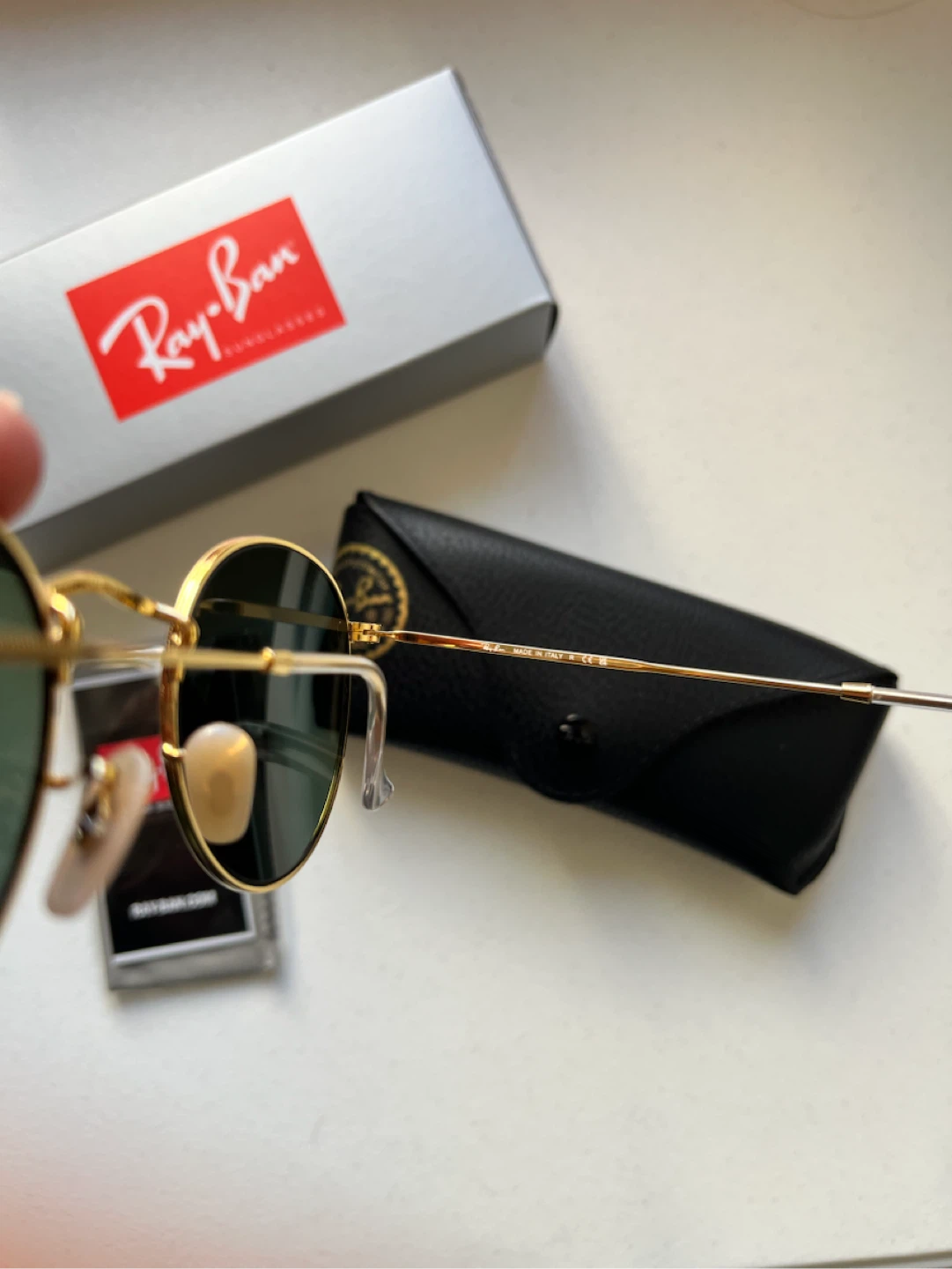 Ray-Ban Round Metal Sunglasses Gold - photo 4