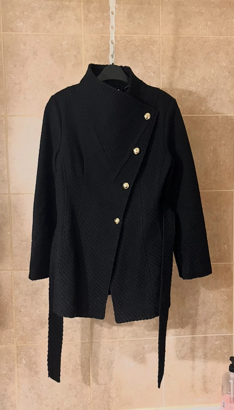 NEW Jessica Simpson black coat size M