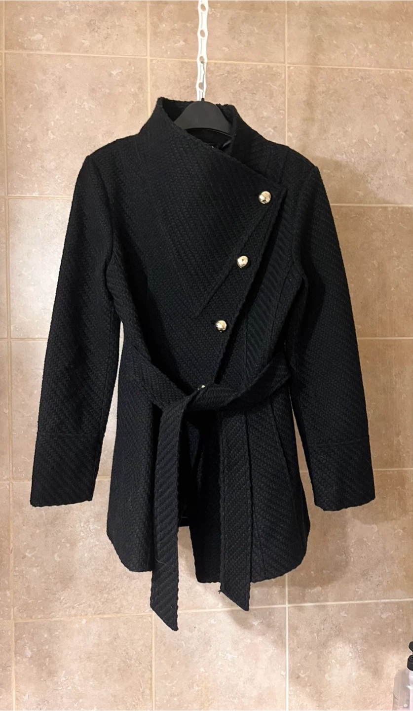 NEW Jessica Simpson black coat size M - photo 3