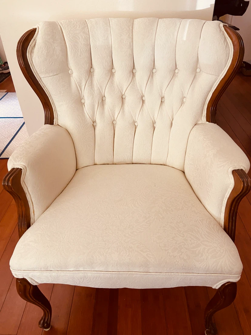 Vintage Tufted Armchair