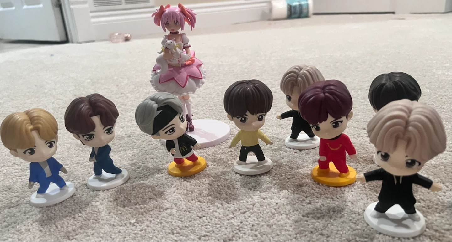 BTS McDonald's Collection Figures
