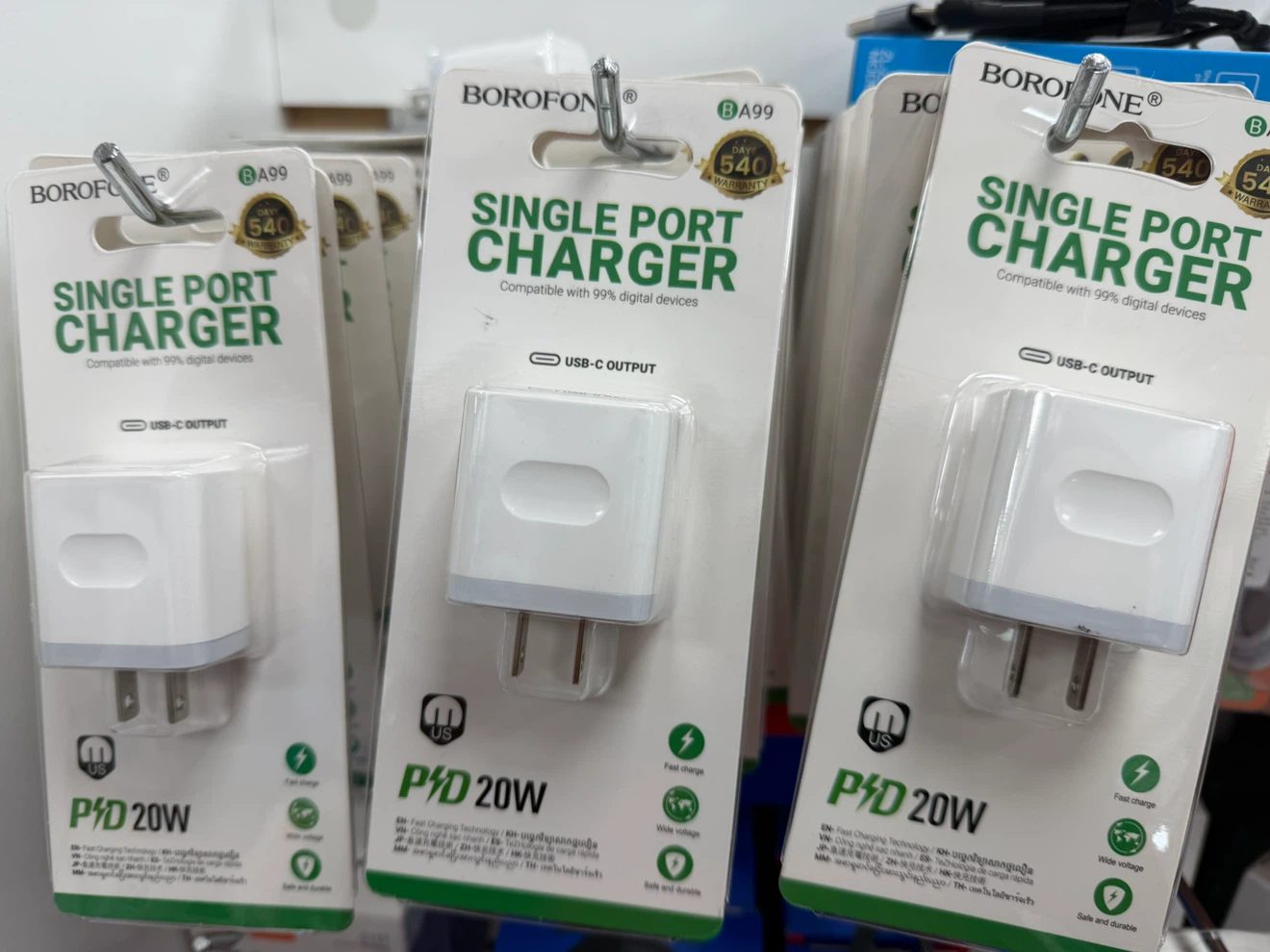 Borofon BA99 20W Single Port USB-C Charger - photo 2
