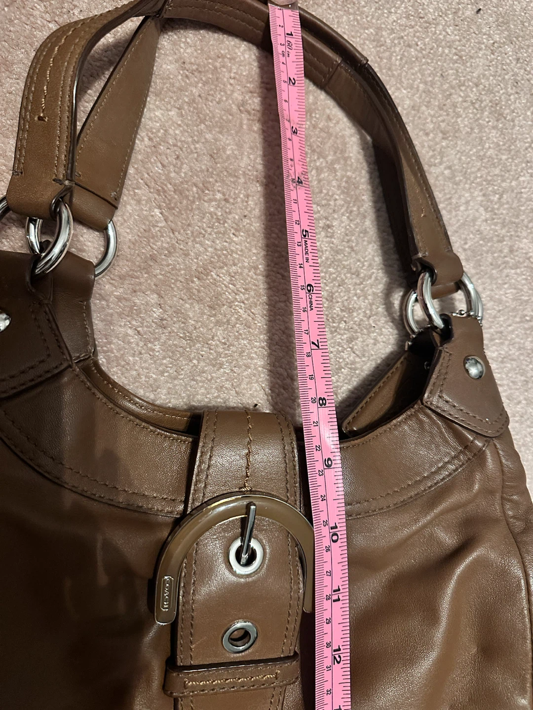 Coach Brown Leather Shoulder Bag - photo 4