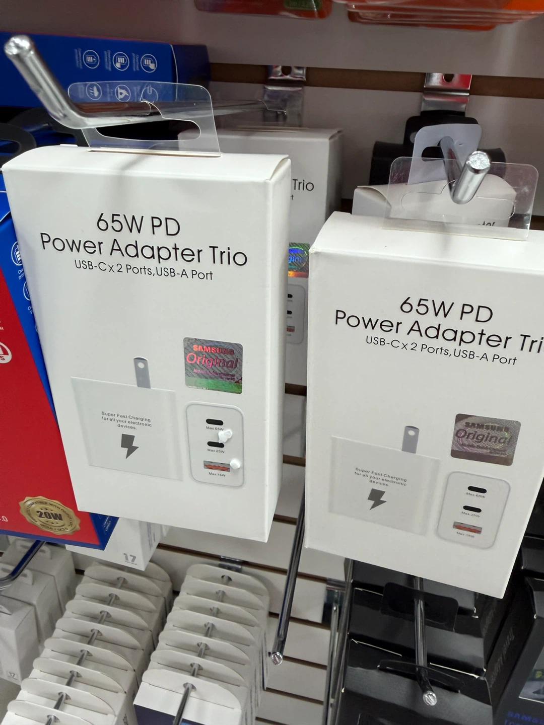 Samsung 65W PD Power Adapter Trio