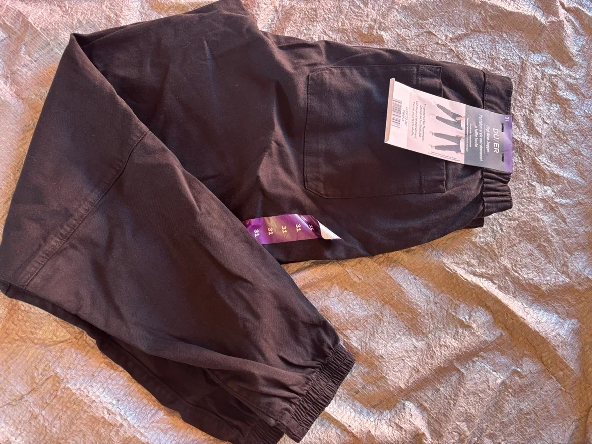 DU/ER High Rise Jogger Size 31