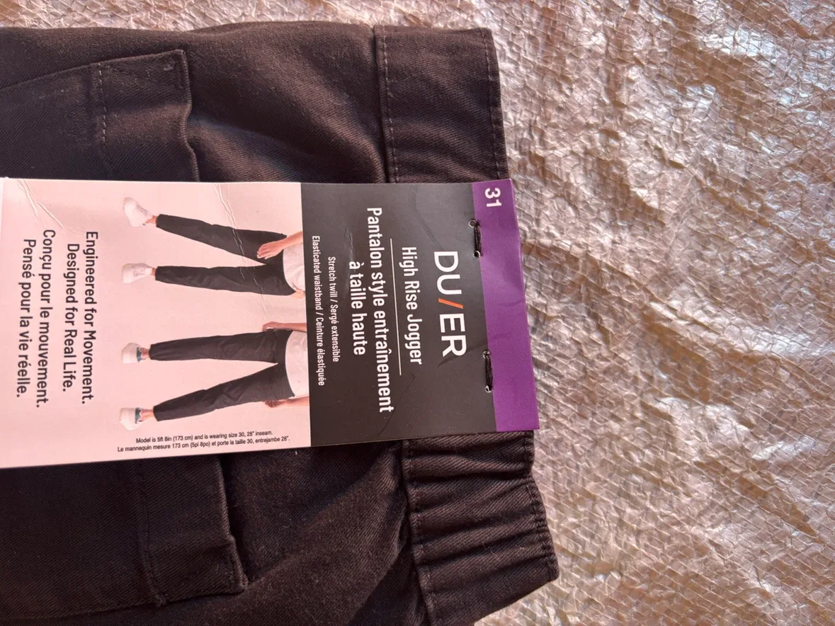 DU/ER High Rise Jogger Size 31 - photo 2
