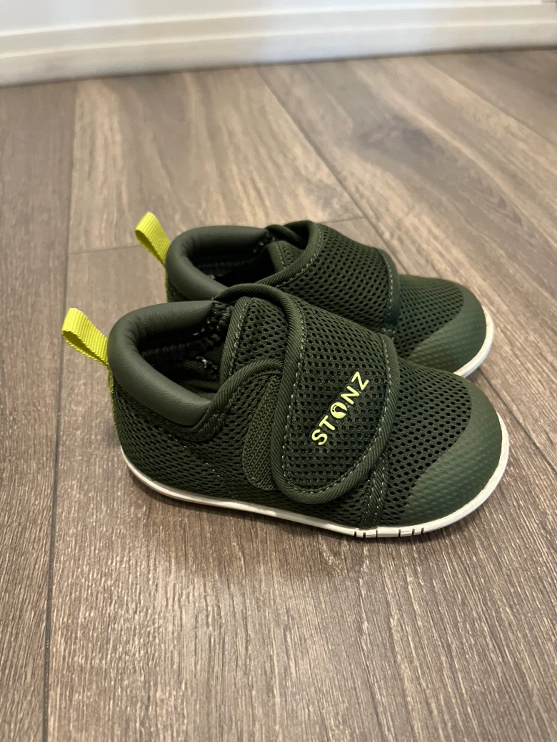 Stonz Toddler Shoes - Green, Size 7