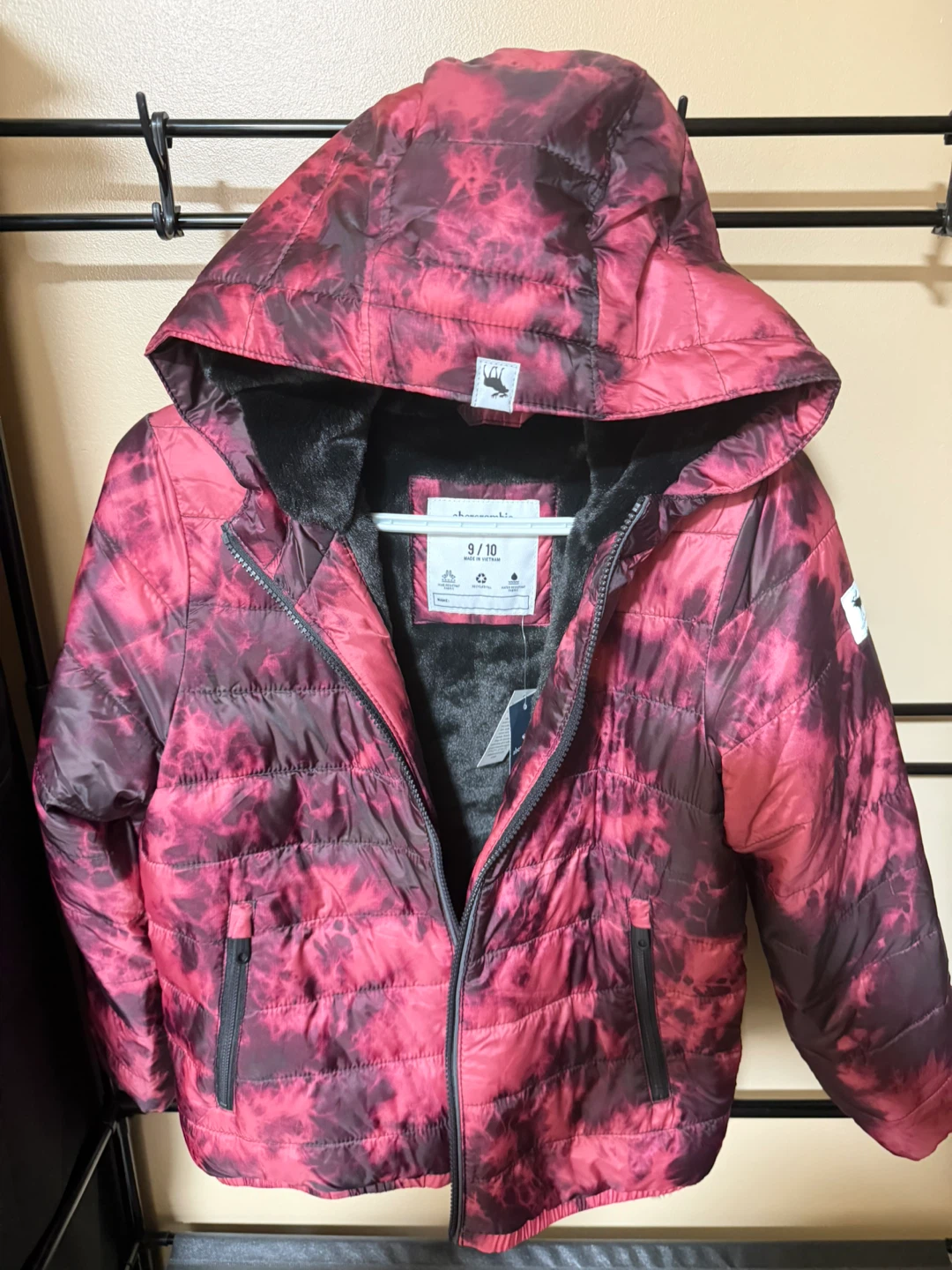 Abercrombie Kids Puffer Jacket Size 9/10